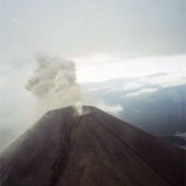 Karamsky Volcano eruption